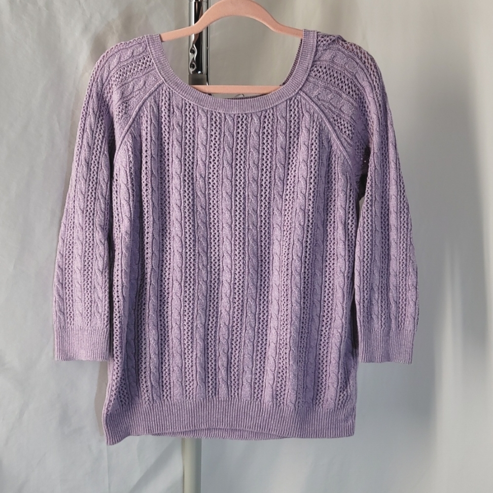 American Eagle Outfitters Lavender Sweater, women's small